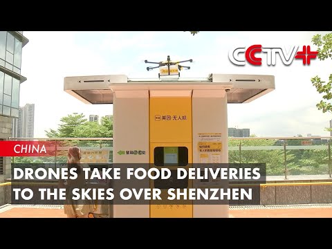 Drones Take Food Deliveries to the Skies over South China&#039;s Shenzhen | BIZTODAY