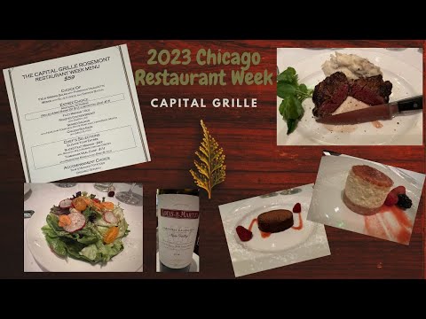 2023 Chicago Restaurant Week - Capital Grille