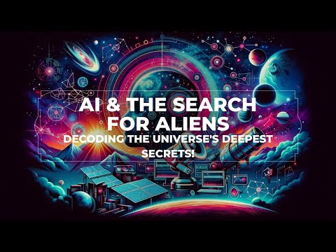 AI &amp; the Search for Aliens: Decoding the Universe&#039;s Deepest Secrets! #ai #space #alien #search