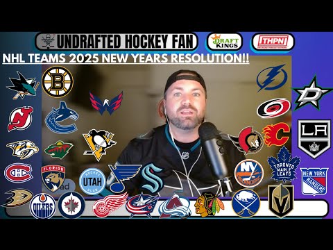 2025 NHL TEAM NEW YEARS RESOLUTIONS; Couzen to Calgary?; Kadri to Toronto?; Trades, Rumors, News