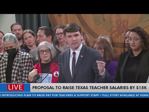 State lawmaker proposes $15K raise for Texas teachers