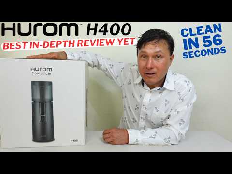 Hurom H400 Easy Clean Juicer Full Review Unboxing Juicing &amp; Sorbet