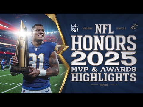 🔥 NFL Honors 2025 Full Highlights | MVP, Rookie of the Year &amp; Best Moments! 🏆