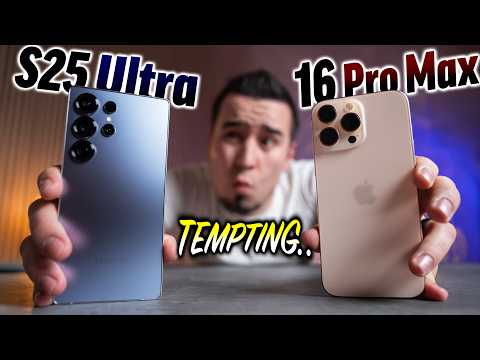 S25 Ultra vs iPhone 16 Pro Max - Best Phone in 2025?!