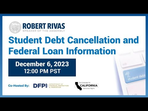 Student Debt Cancellation &amp; Federal Loan Information Webinar #3