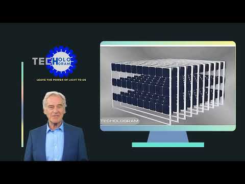 Revolutionizing Solar Energy: The TecHologram Solar Cube Tesseract