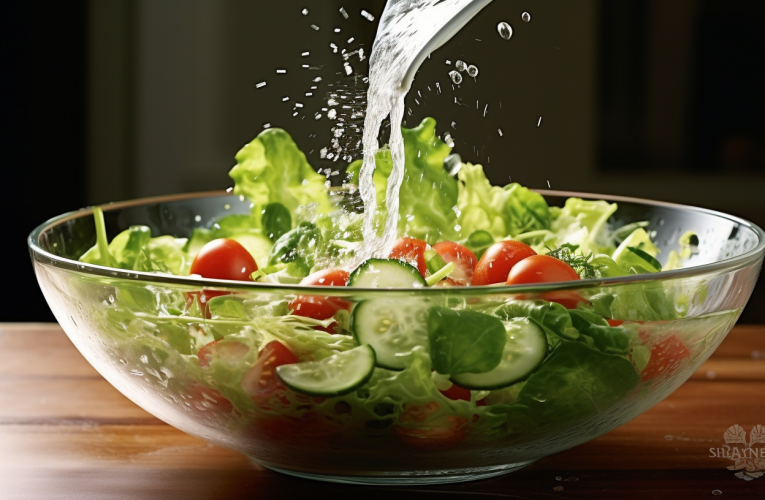 Een vleugje water redt je saladedressing van die bittere tinteling