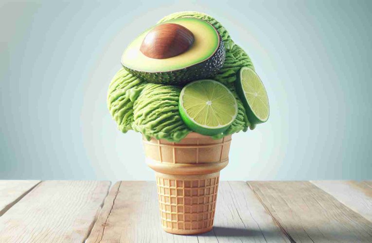 Unieke smaakcombinatie: lancering van avocadolimoenijs