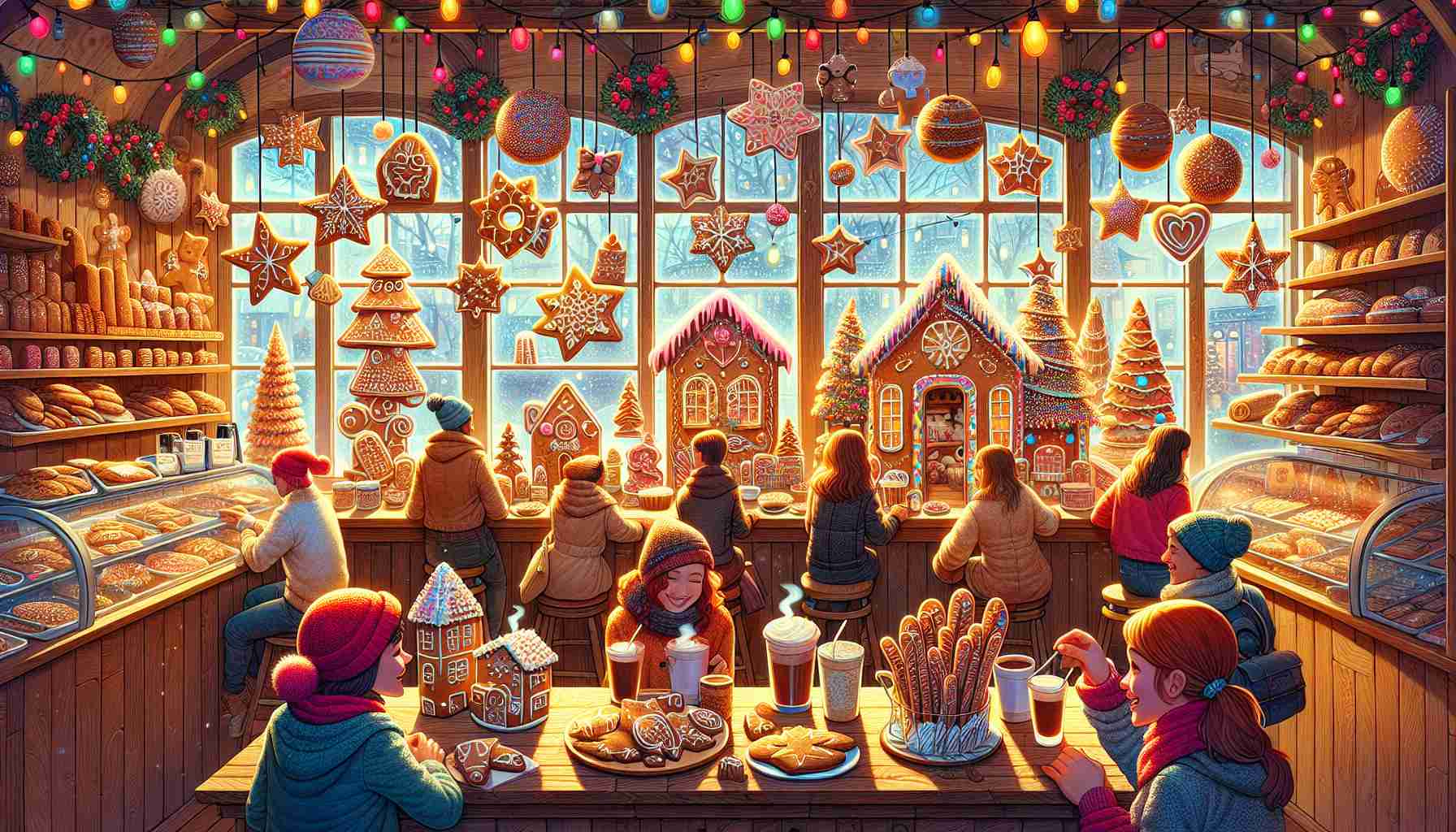 Magical Gingerbread Delights Take Over Wonderland Cafe 