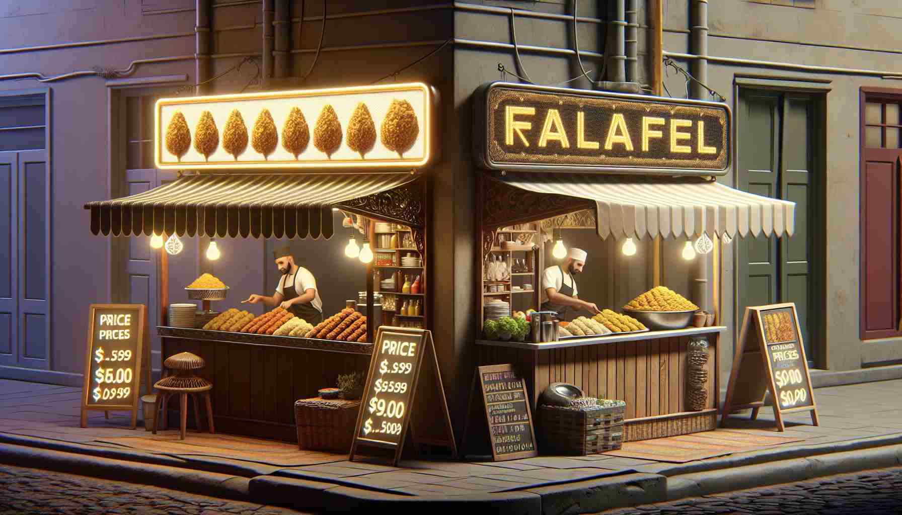 Falafel Prices Skyrocket: The Battle Between Gourmet and Street Vendors! 