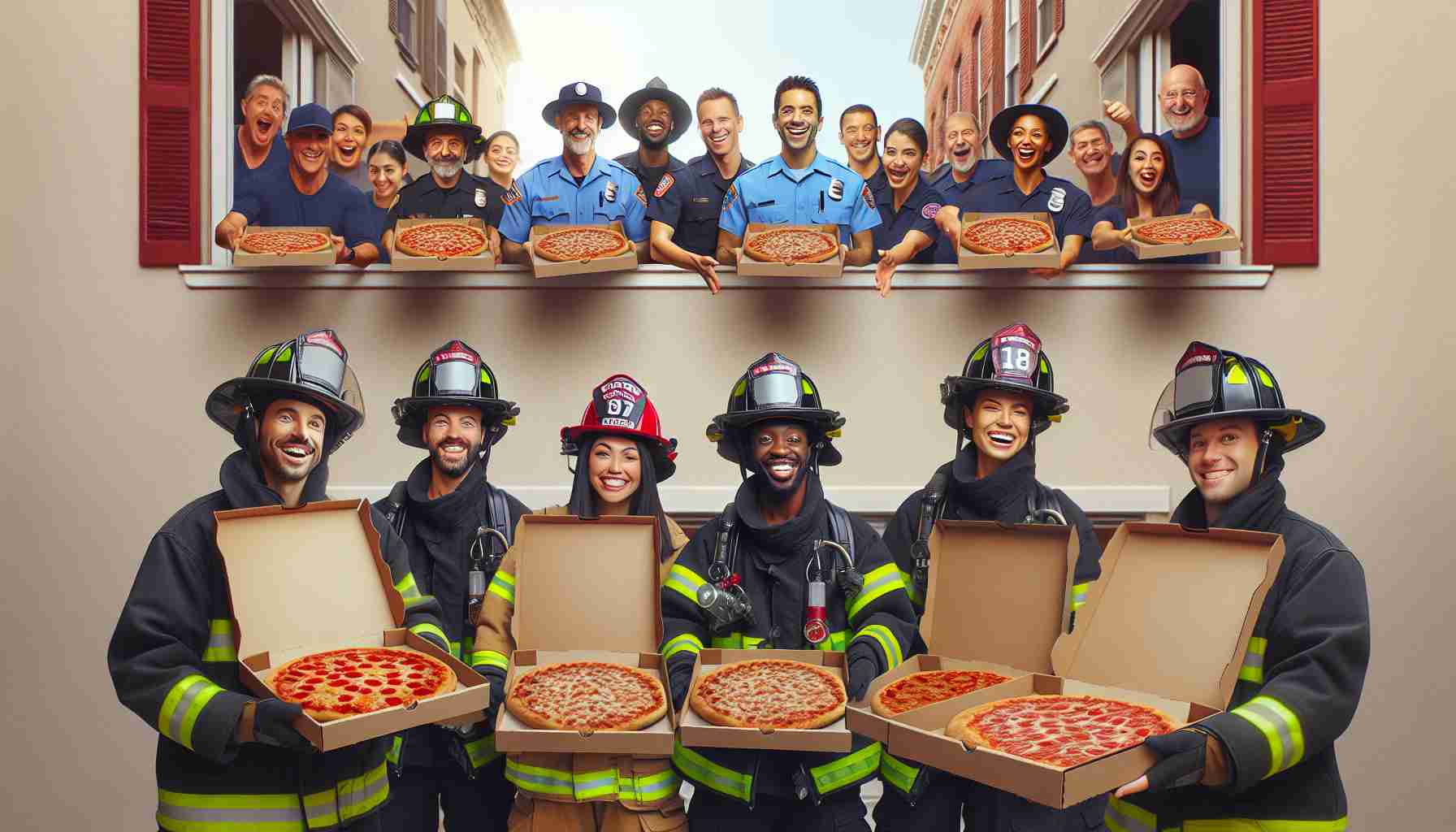 Pizza Alliance Delivers Hope with Hundreds of Free Pizzas to First Responders 