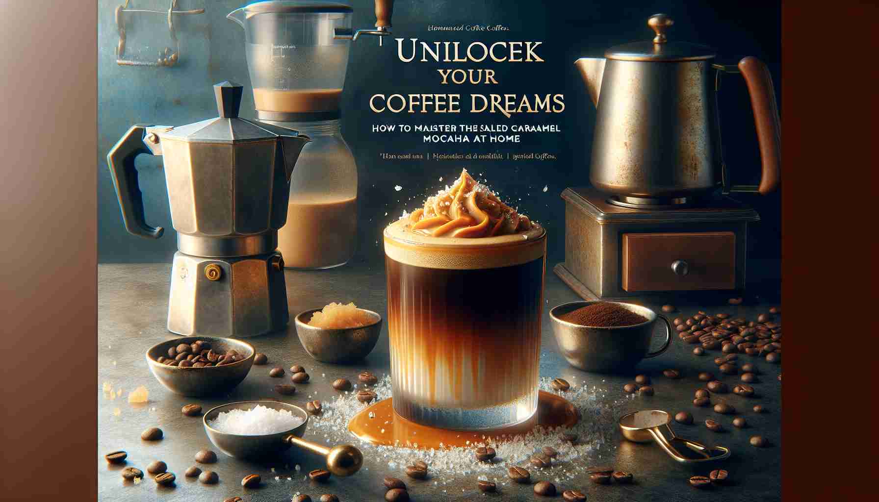 Unlock Your Coffee Dreams: How to Master the Salted Caramel Mocha at Home! 