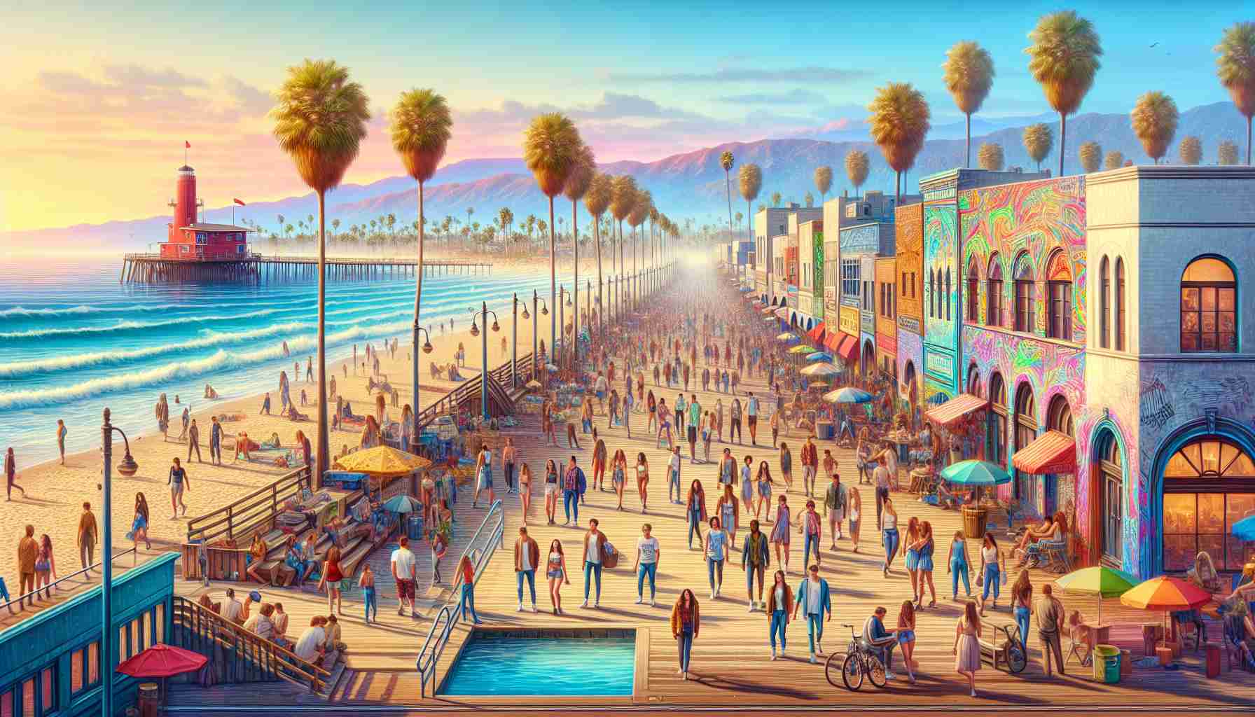 Hollywood Stars Descend on Venice Beach in ‘The Neighborhood’ Spinoff