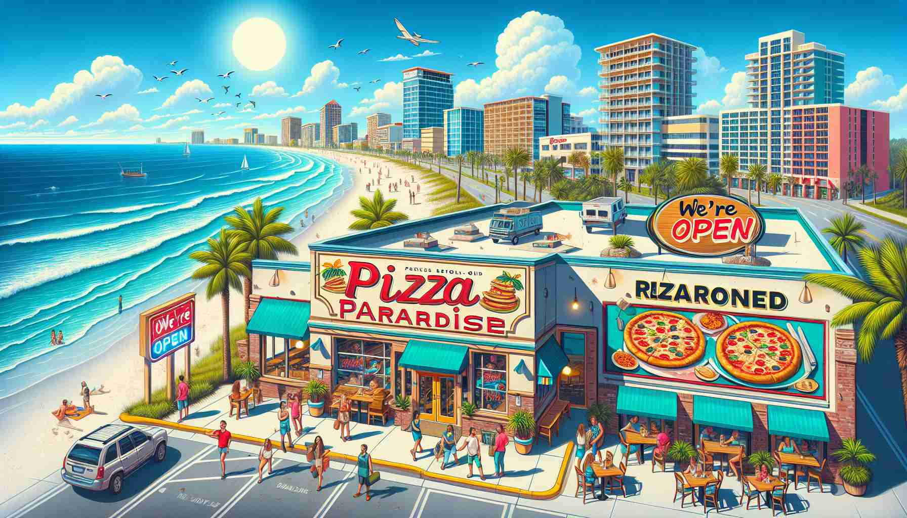 Revamped Pizza Paradise: Daytona Beach Business Ready to Rise Again! 