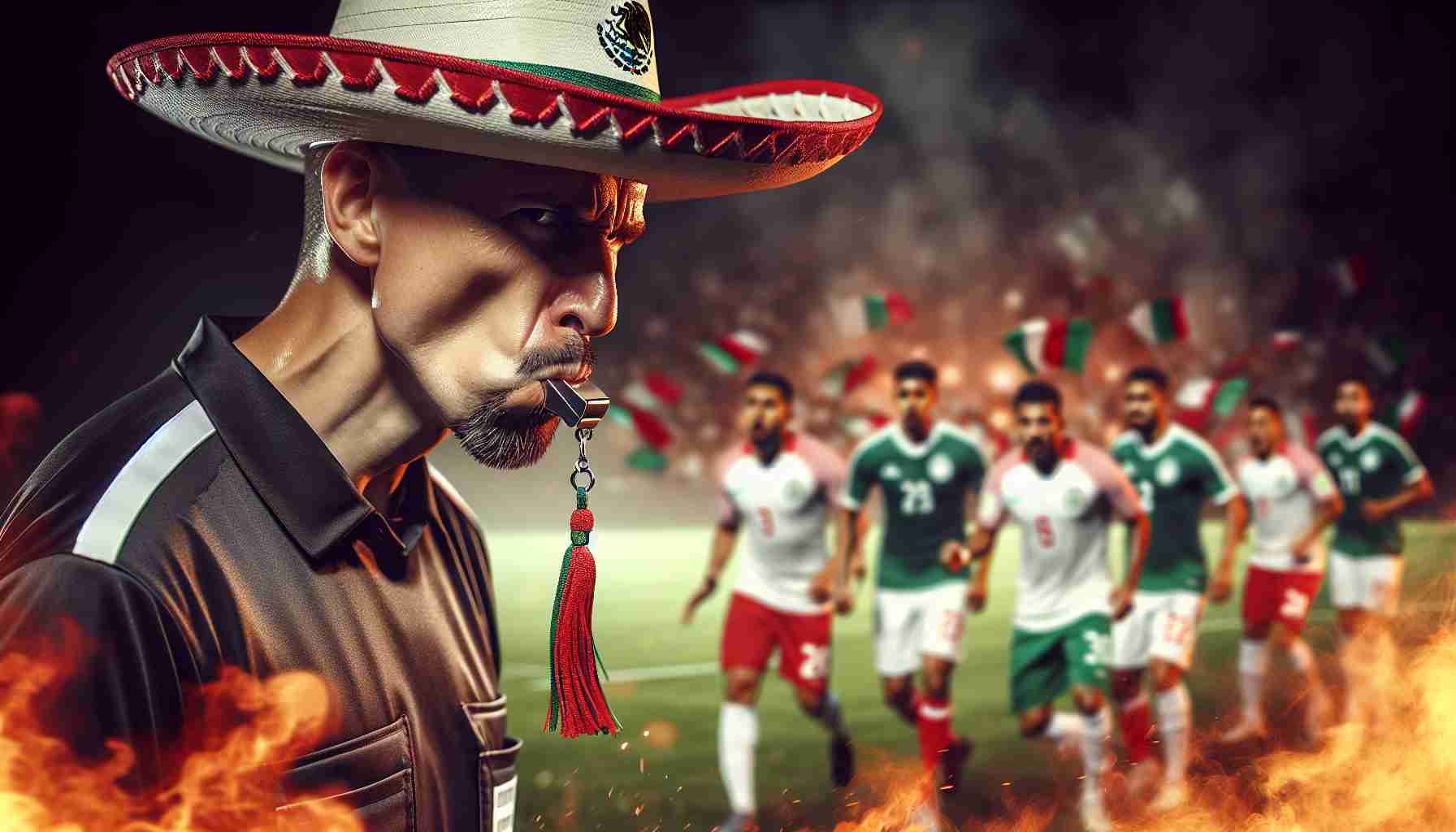 Whistle Ready: Mexican Ref's Fiery Reputation Meets Saudi Showdown