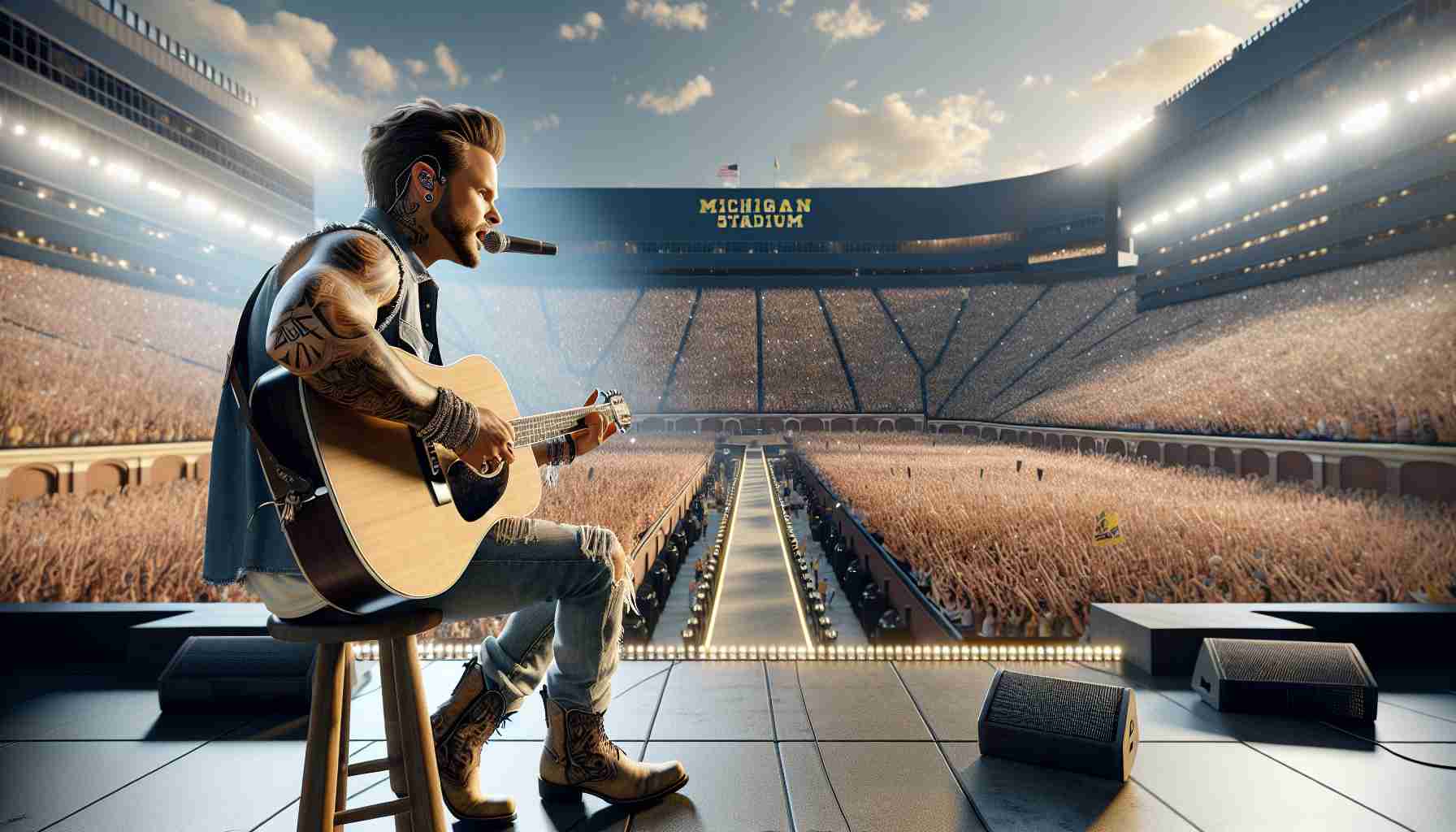 Zach Bryan’s Historic Michigan Stadium Concert Aims to Shatter Attendance Records