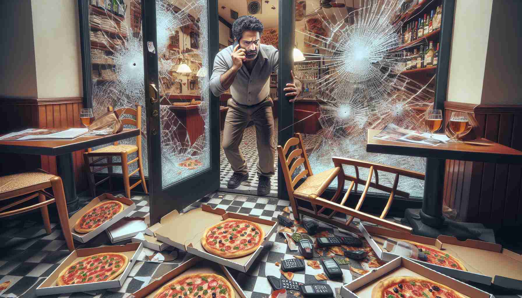 Shocking Break-In at Fat Angelo's Pizzeria Leaves Owner Frustrated and Seeking Help! 