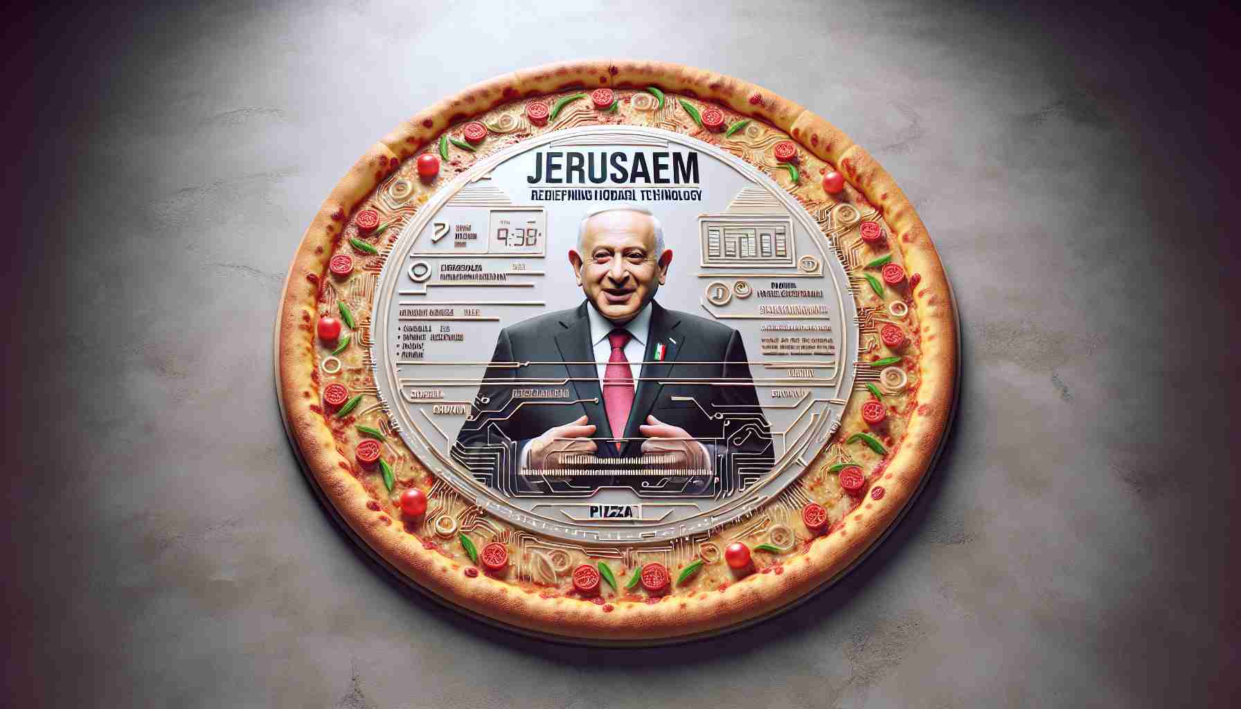 Could a Trump-Themed Pizza in Jerusalem Redefine Culinary Tech? 