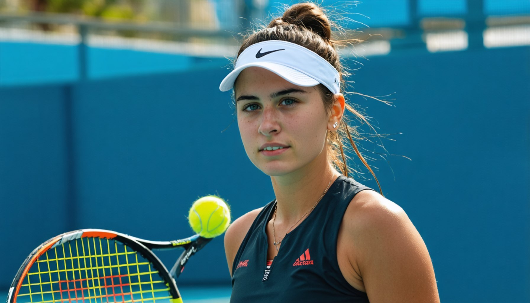 Disturbance at Dubai Tennis Championships: A Close Encounter with Emma Raducanu 