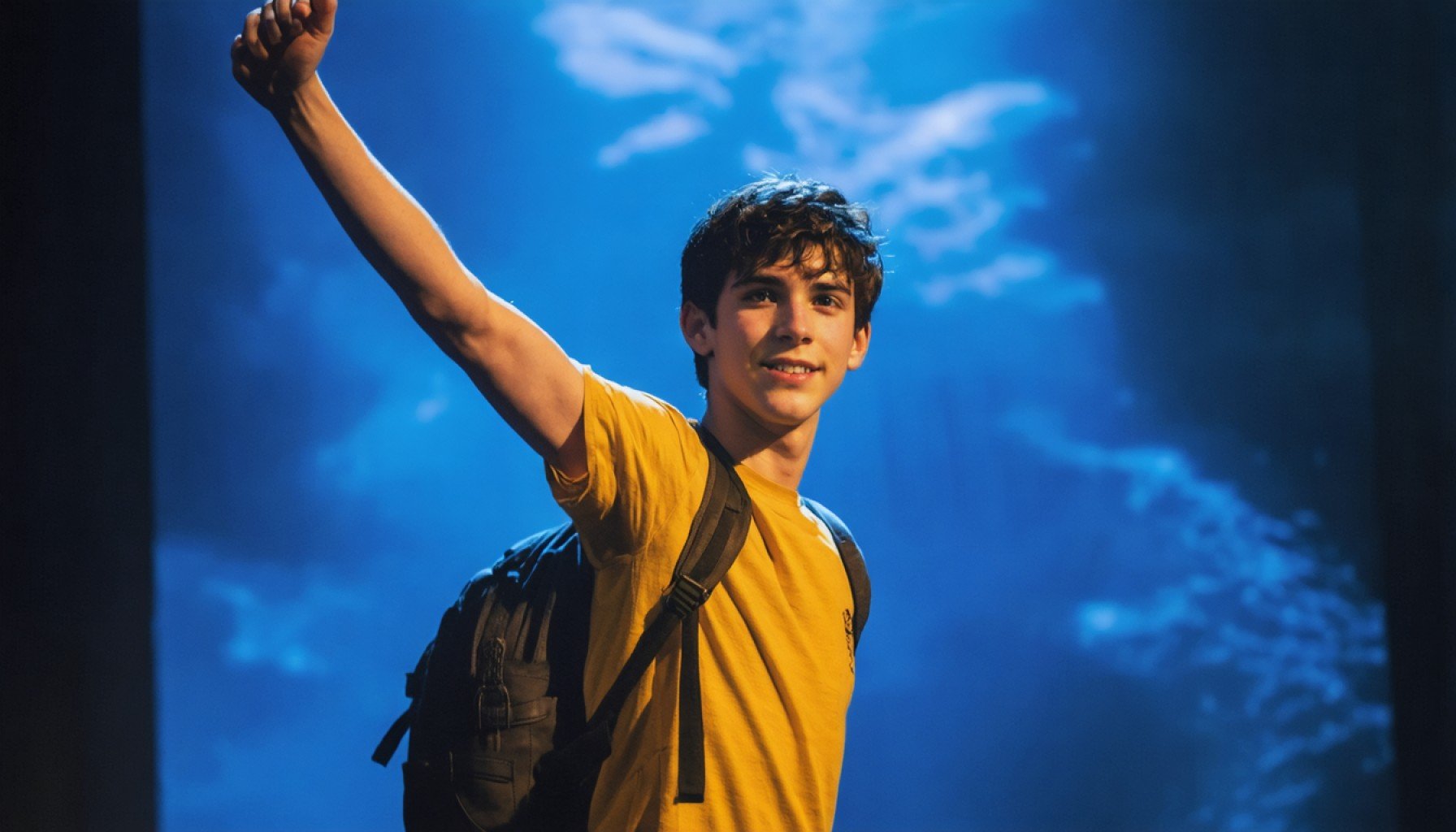 Young Heroes Conquer Mythic Challenges in High School's Captivating Percy Jackson Musical 