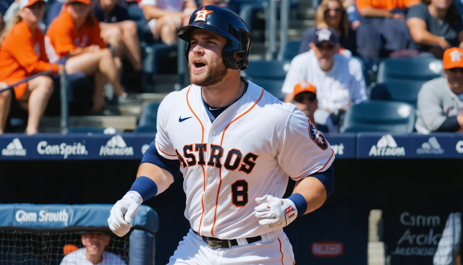 Astros' Rising Star Cam Smith Makes Waves with First Spring Training Home Run 